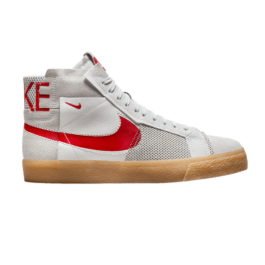 Nike SB Blazer Mid Premium White Uni Red FD5113-100