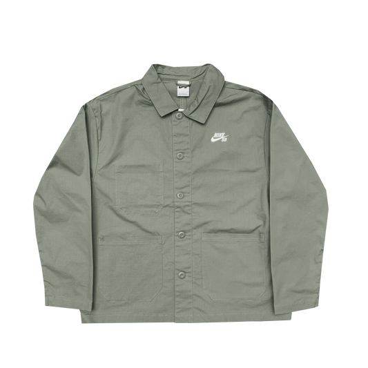 Nike SB Olympic Agnostic Ripstop Coach Jacket Olive FZ4081-222 - ARROW & BEAST