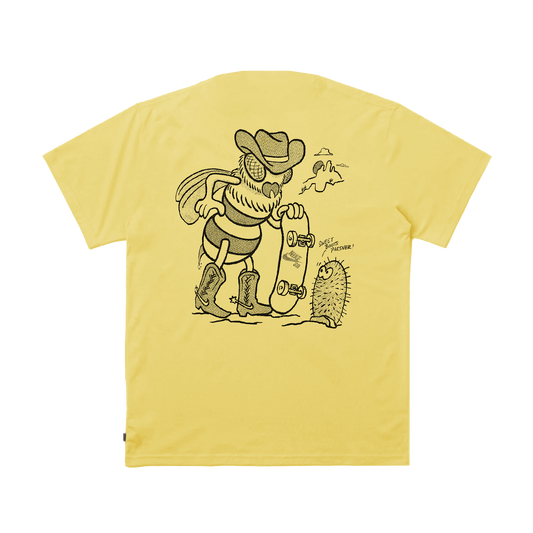 Nike SB Max90 Skate Western Bee T-Shirt Yellow