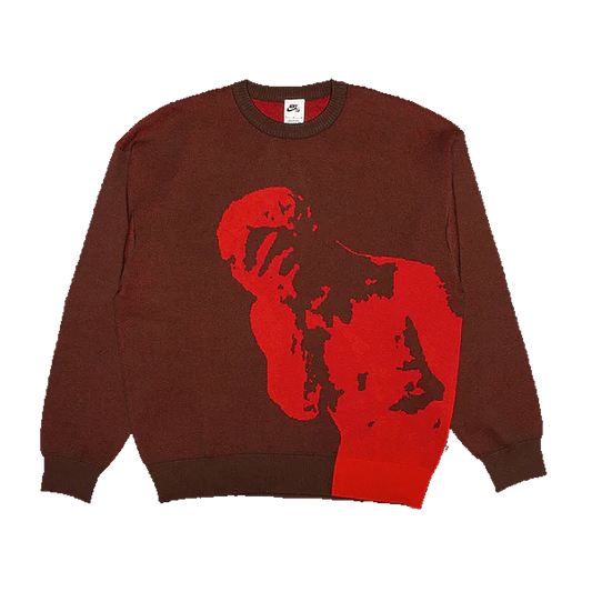 Nike SB City Of Love Knit Sweatshirt Burgundy FN2573-227