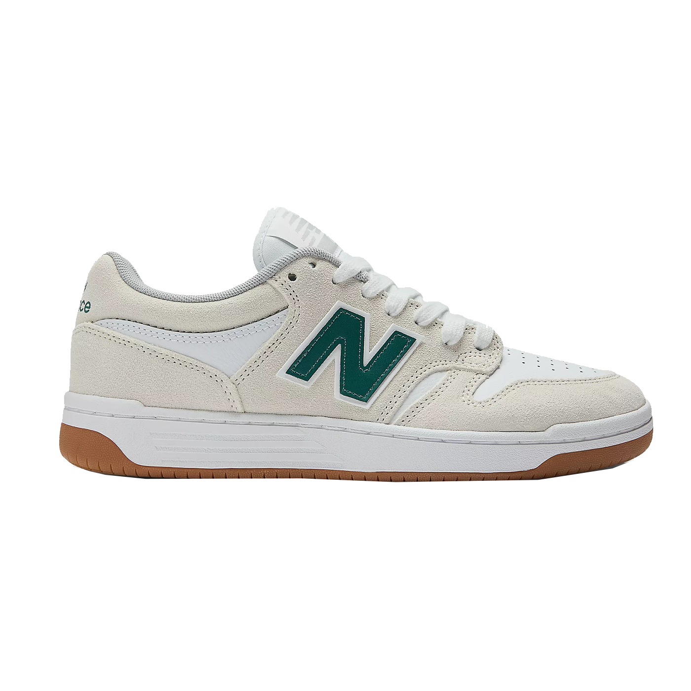 New Balance Numeric Skate Shoe White Green Suede NM480JDI