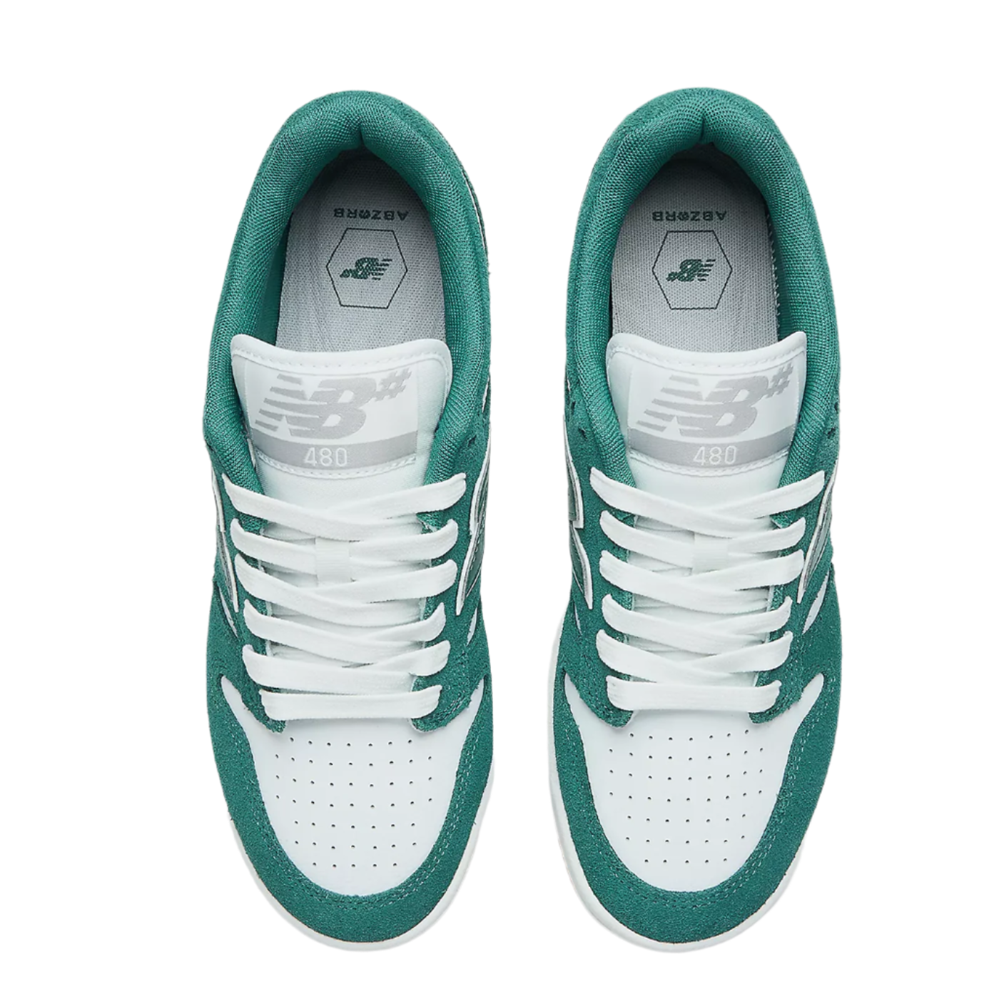 New Banalce Numeric NM480NDI Shoe Vintage Teal White