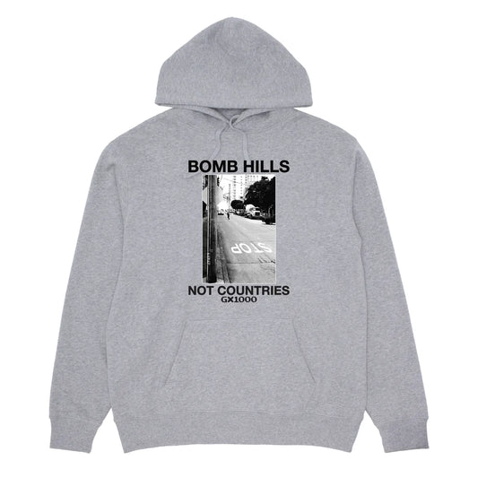 GX1000 Bomb Hills Hoodie Grey - ARROW & BEAST