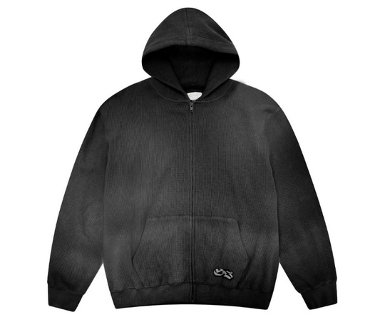 Yardsale XXX Sprayed Waffle Hood (Black) Black