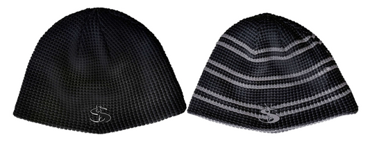 Yardsale XXX Reversible Thermal Beanie Black - ARROW & BEAST
