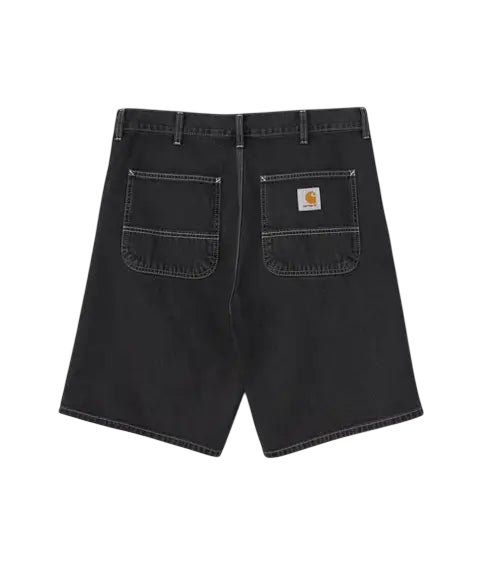 Carhartt Simple Knee Short Black Stone wash