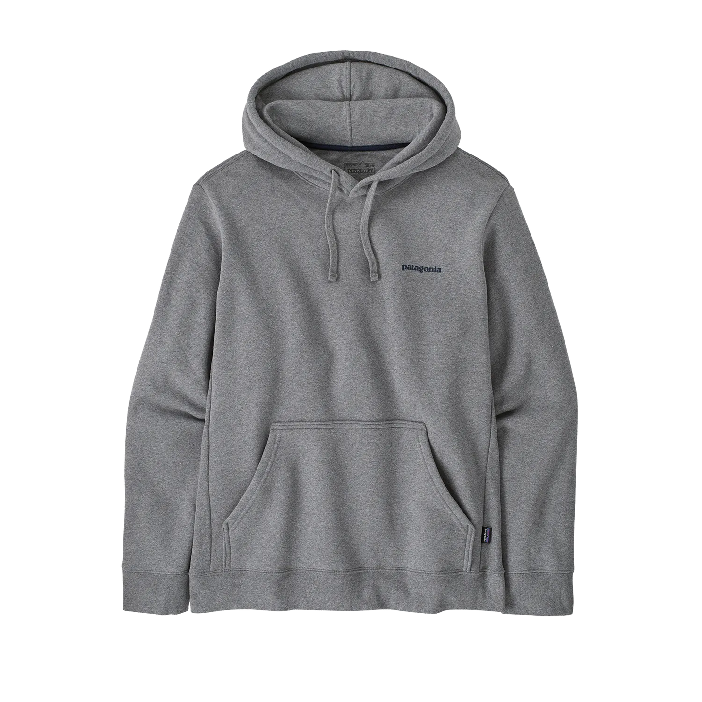 Patagonia Boardshorts Logo Uprisal Hoodie Gravel Heather - ARROW & BEAST