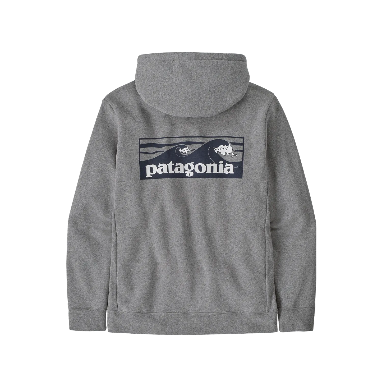 Patagonia Boardshorts Logo Uprisal Hoodie Gravel Heather - ARROW & BEAST