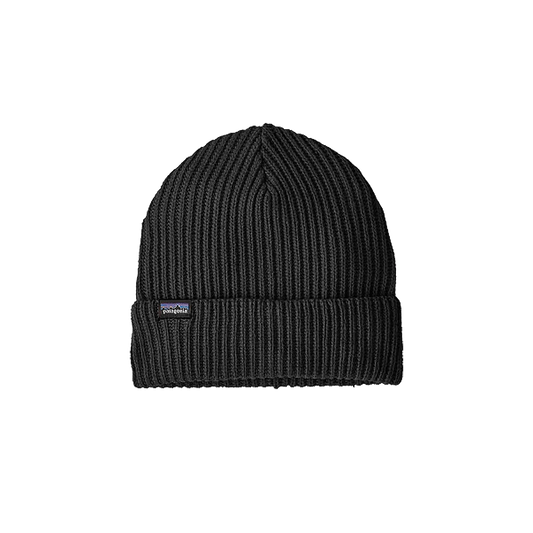 Patagonia Fishermans Rolled Beanie Black