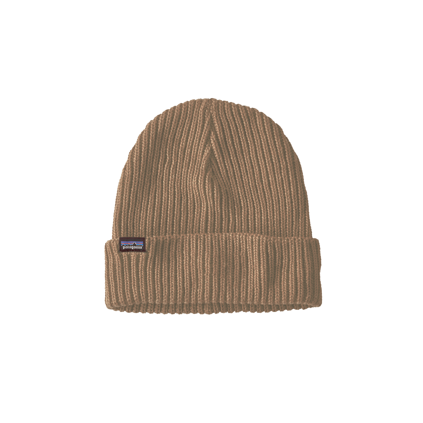 Patagonia Fishermans Rolled Beanie Ash Tan