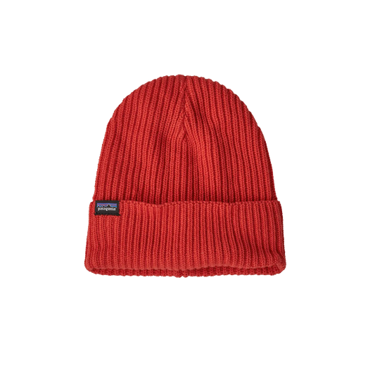 Patagonia Fishermans Rolled Beanie Madder Red - ARROW & BEAST