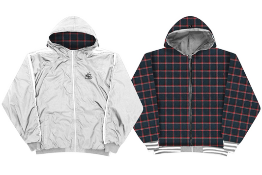 Yardsale XXX Reversible Pitch Jacket  White
