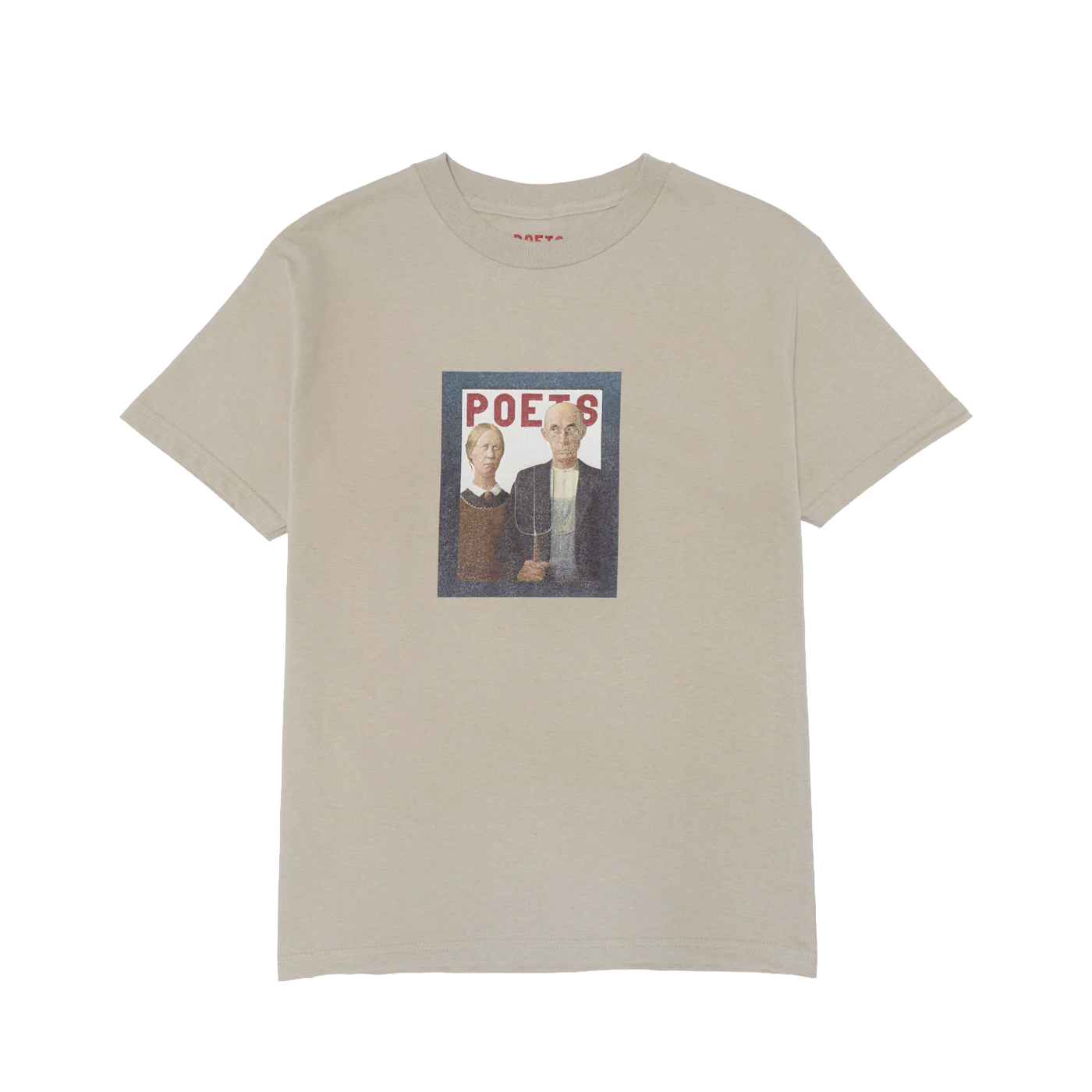 Poets Riight T-Shirt Natural