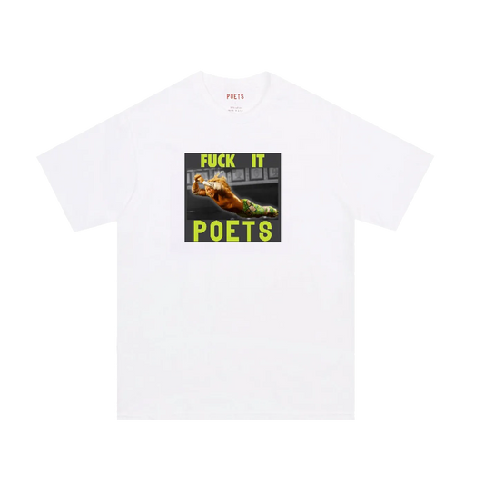 POETS Fuck It Tee White - ARROW & BEAST