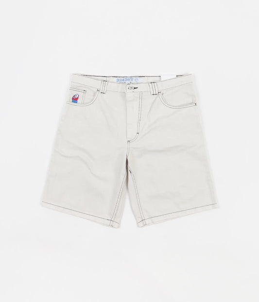 Polar Skate Co. Big Boy Short Washed White - ARROW & BEAST