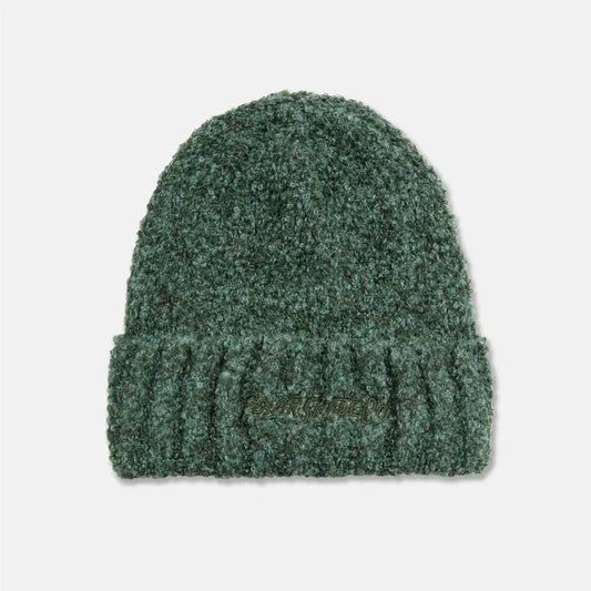 Polar Skate Co. Fluffy Beanie Green - ARROW & BEAST