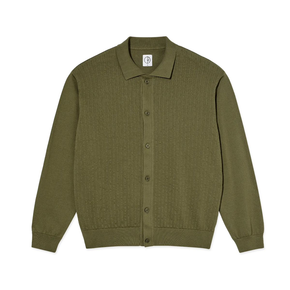 Polar Skate Co. Miles Cardigan Green