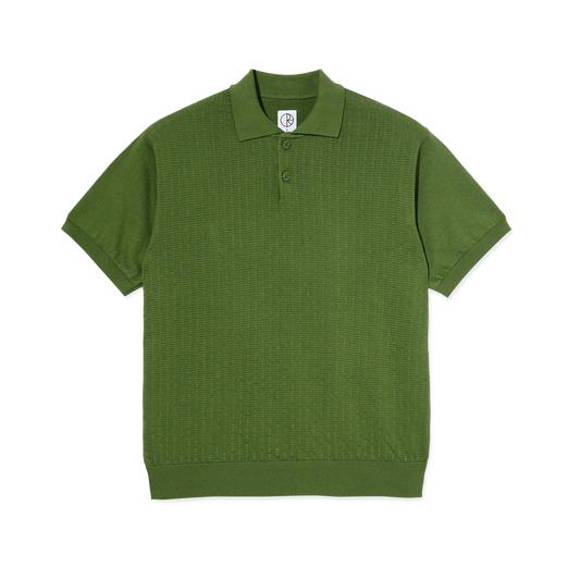 Polar Skate Co. Miles Polo Shirt Garden Green