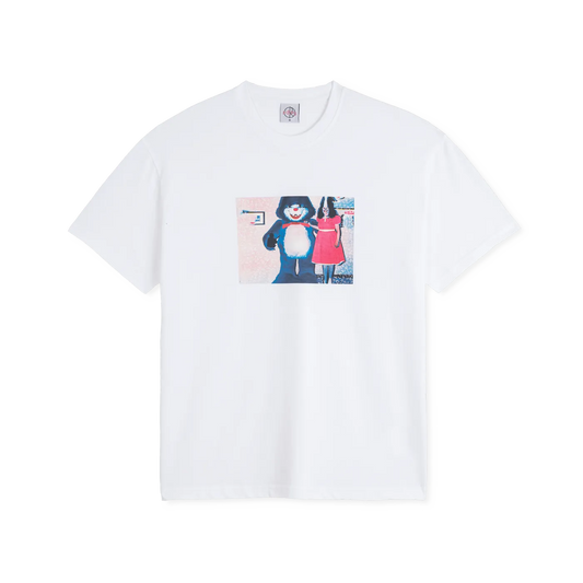Polar Skate Co. Pink Dress Tee White
