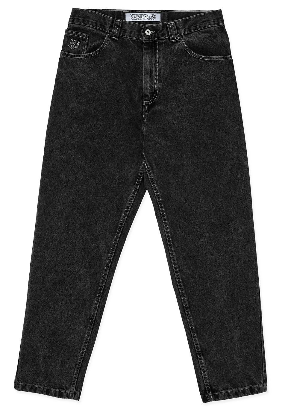 Polar Skate Co. '92! Denim Black Silver