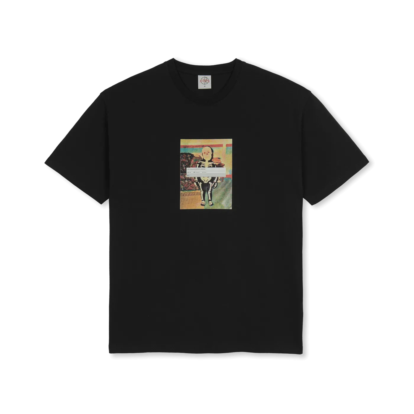 Polar Skate Co. Skeleton Kid Tee Black