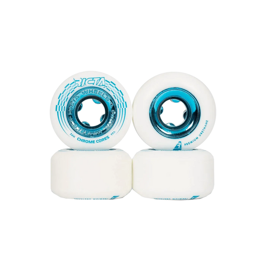 Ricta Chrome Core Wheels White Teal 99A - ARROW & BEAST