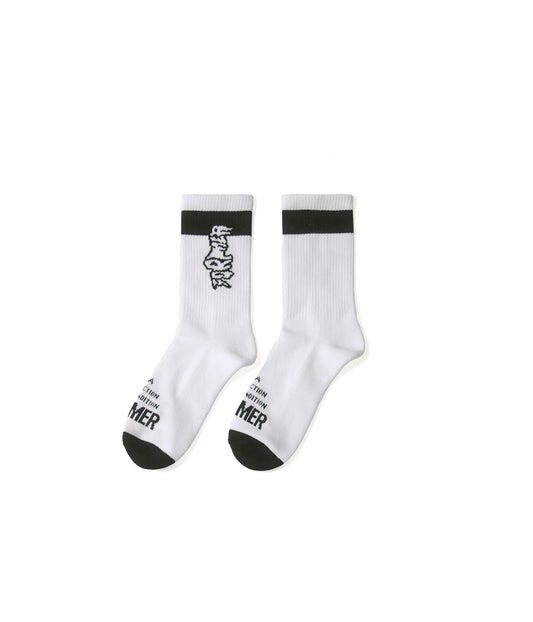 FORMER MERCHANDISE VANISH SKATE SOCK WHITE