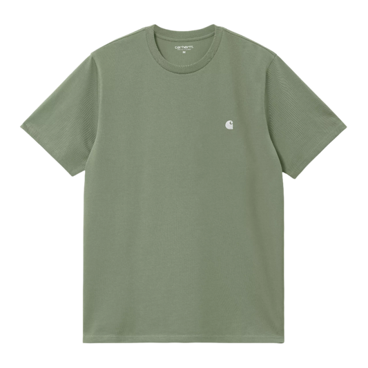 Carhartt WIP S/S Madison T-Shirt Park / White - ARROW & BEAST