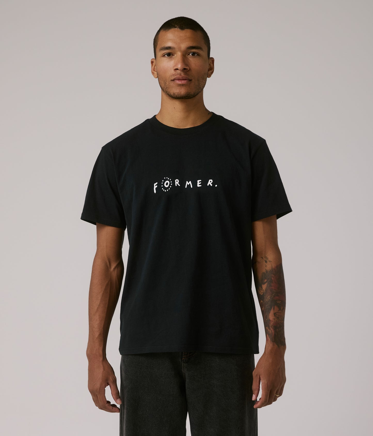 FORMER MERCHANDISE SKITTISH T-SHIRT BLACK
