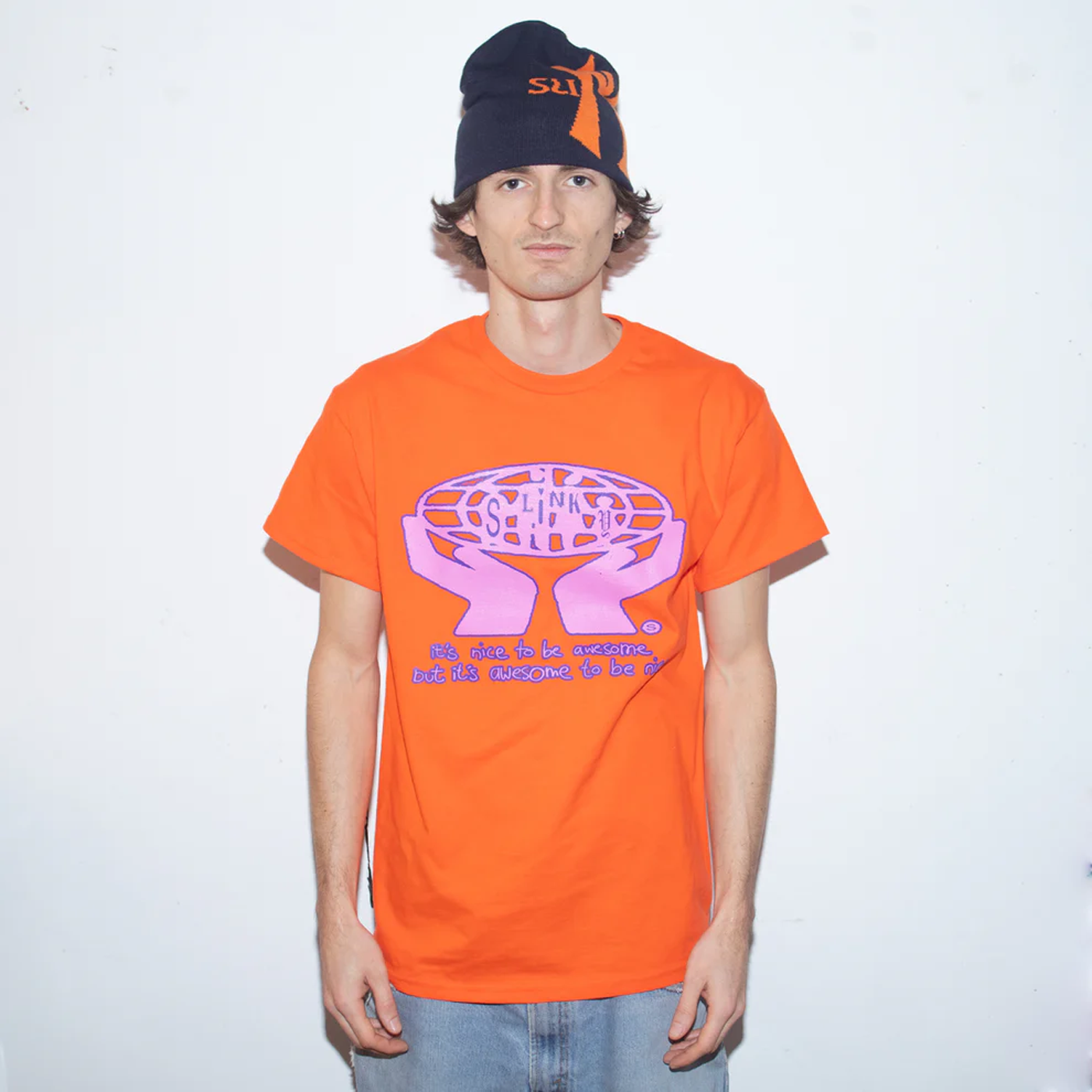 Slinky2020 Awesome T-Shirt Orange