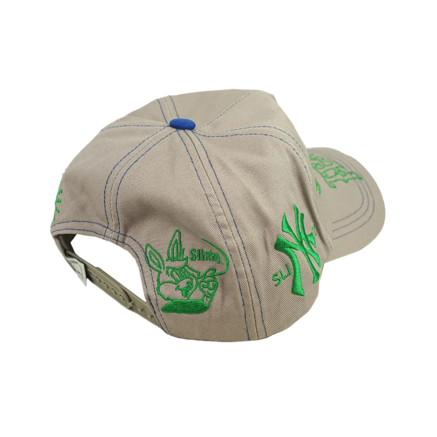 Slinky2020 More is More Hat Light Grey/Green