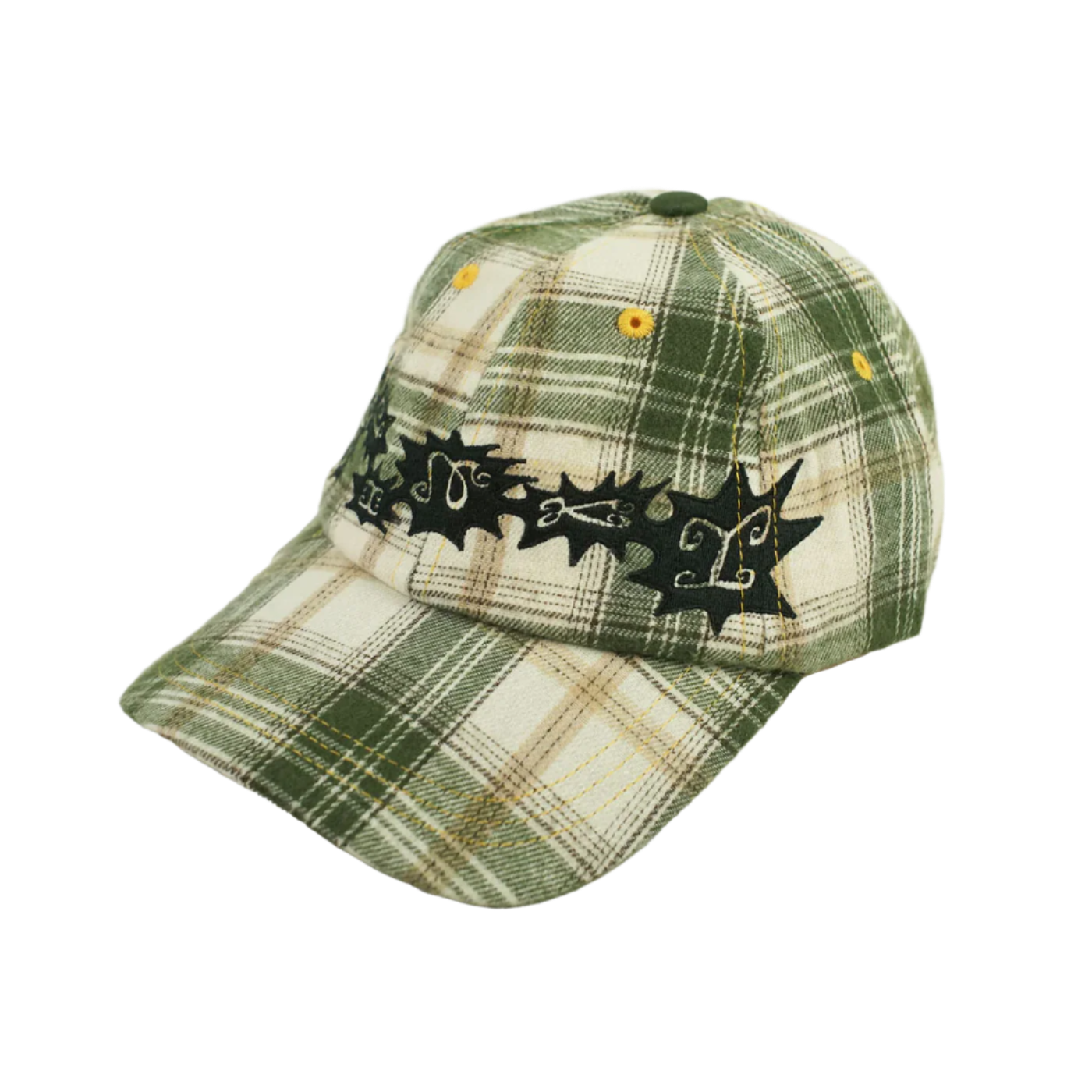 Slinky2020 Plaid Spikes Hat