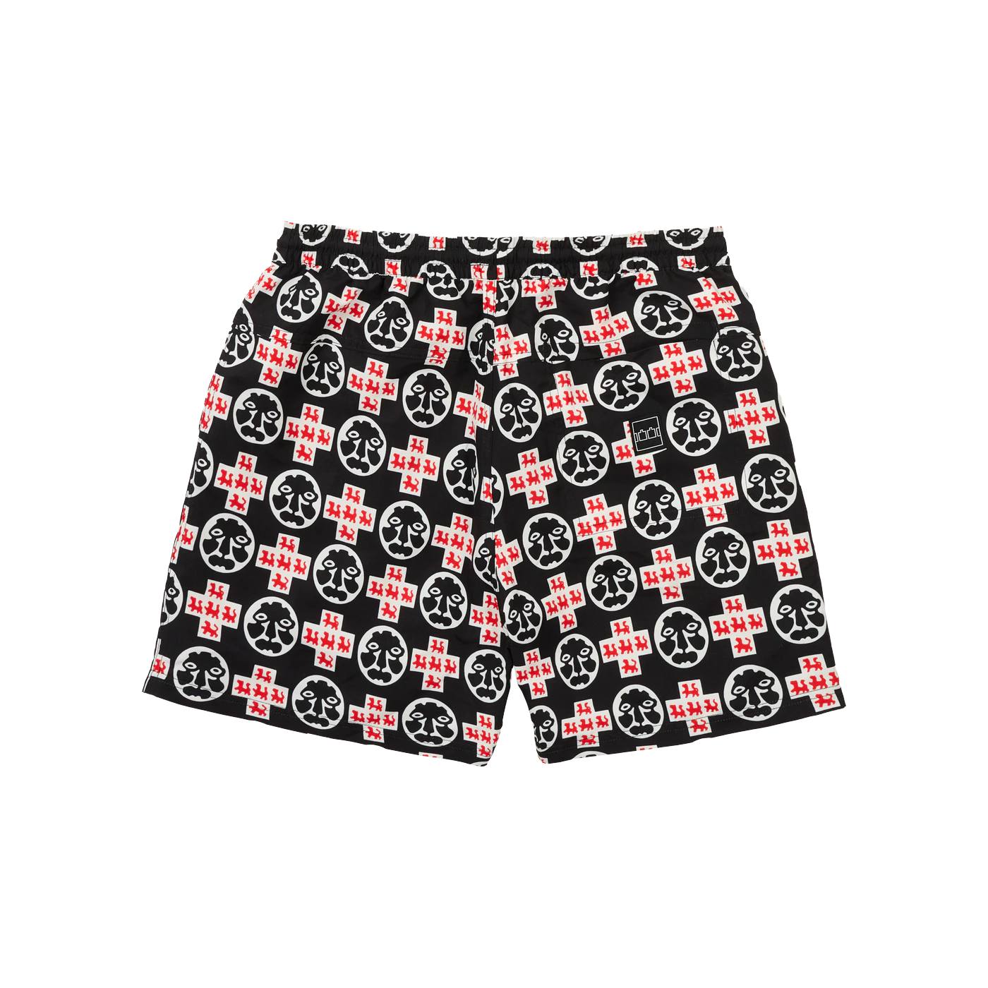 TTT Cross Head Swim Shorts Black