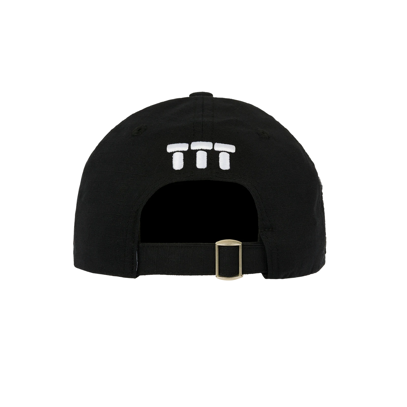 TTT Velcro Parch 6-Panel Hat Black