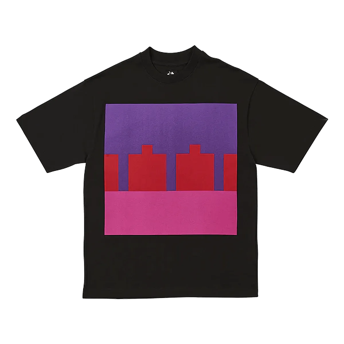 The Trilogy Tapes TTT Block T-Shirt Black - ARROW & BEAST