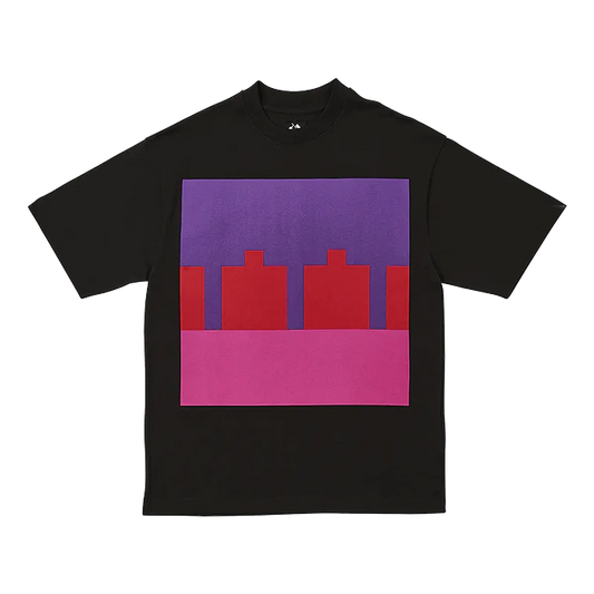 The Trilogy Tapes TTT Block T-Shirt Black - ARROW & BEAST