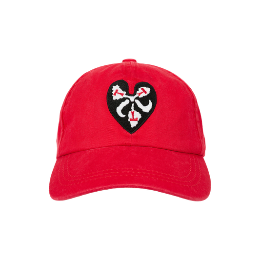 TTT Heart 6-Panel Red