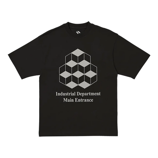 The Trilogy Tapes TTT Industrial Department T-Shirt Black - ARROW & BEAST