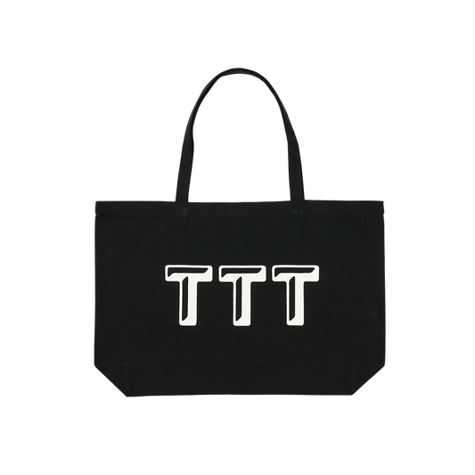 The Trilogy Tapes TTT Know Wonk Tote Bag Black