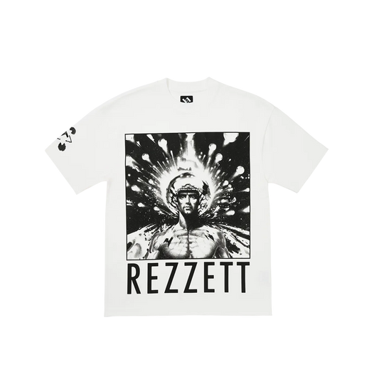 The Trilogy Tapes TTT Rezzet Boshy Tee White