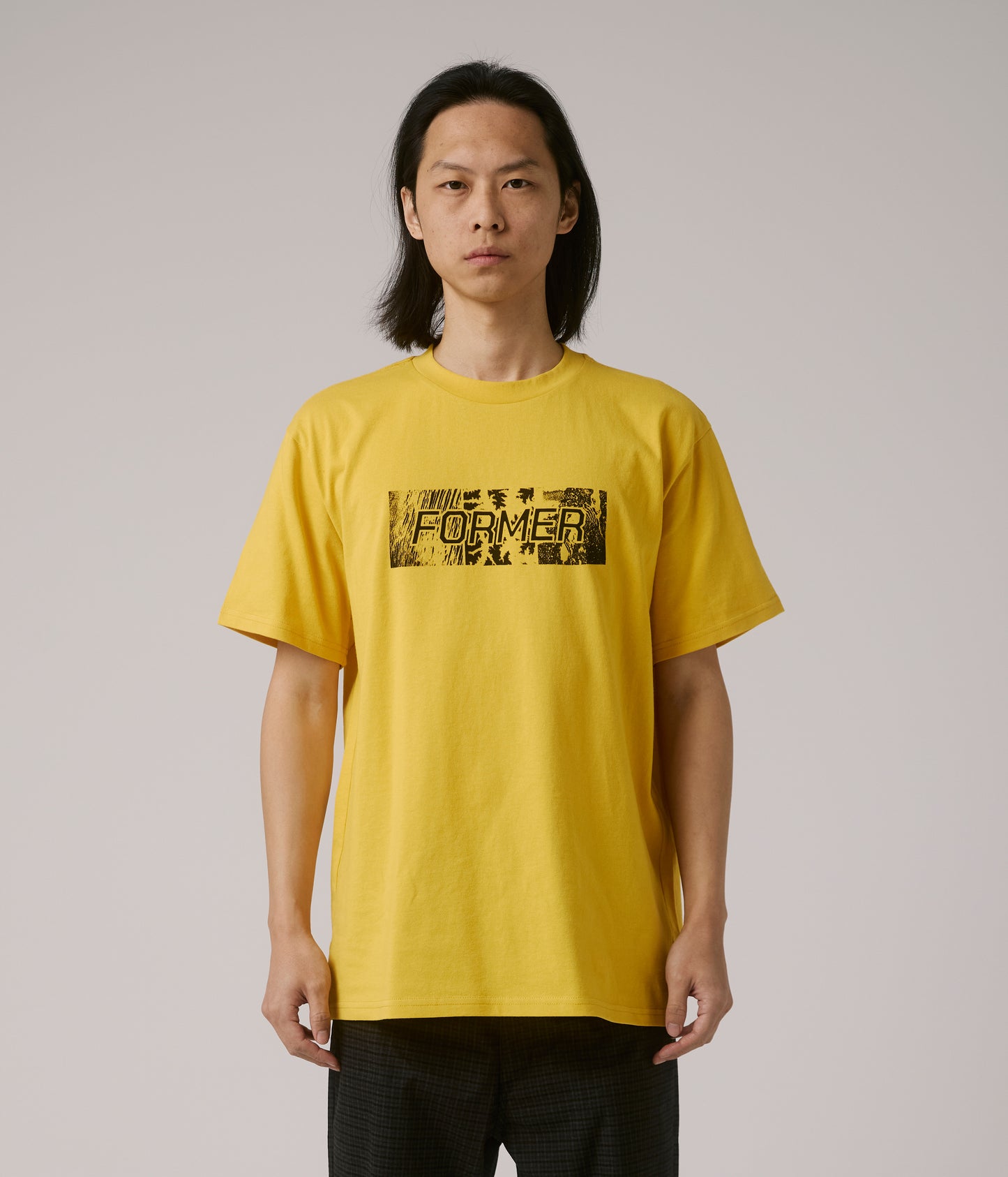 FORMER MERCHANDISE DISGUISE T-SHIRT SAFFRON