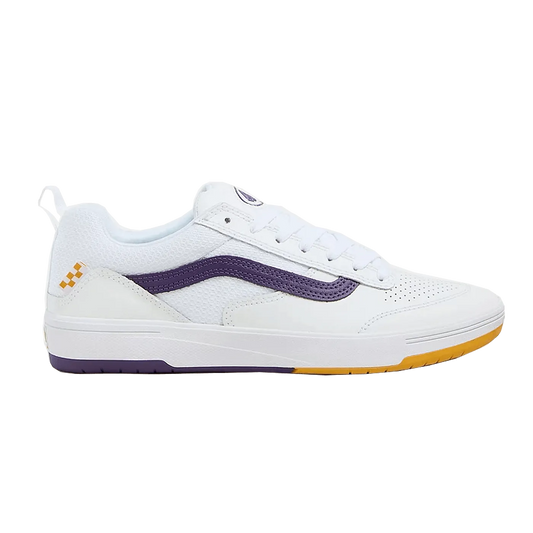Vans Skate Zahba Low White Purple Yellow VN0A2Z3SWTM