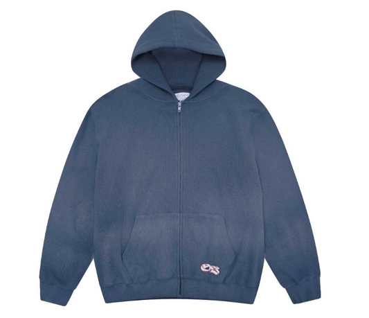Yardsale XXX Sprayed Waffle Hood (Navy) Navy