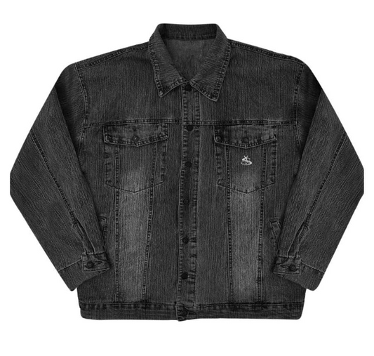 Yardsale XXX Slat Denim Jacket (Black) Black