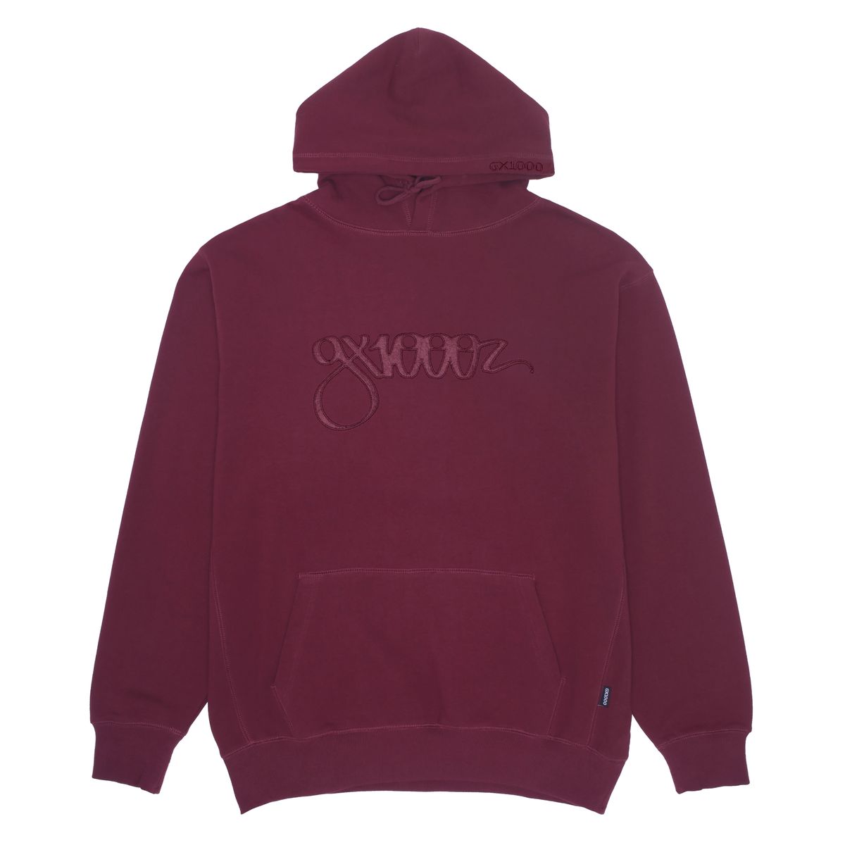 GX1000 Script Hoodie Plum - ARROW & BEAST