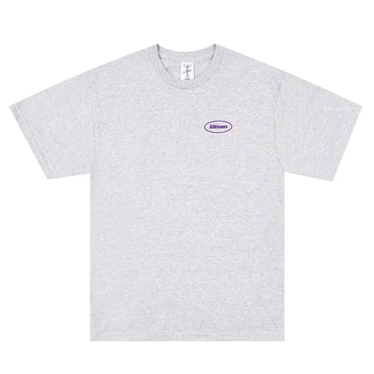 Alltimers Broadway Oval Tee Grey - ARROW & BEAST