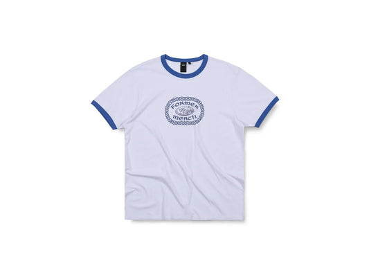 Former Merchandise - CELTIC RINGER T-SHIRT - White Cobalt - ARROW & BEAST