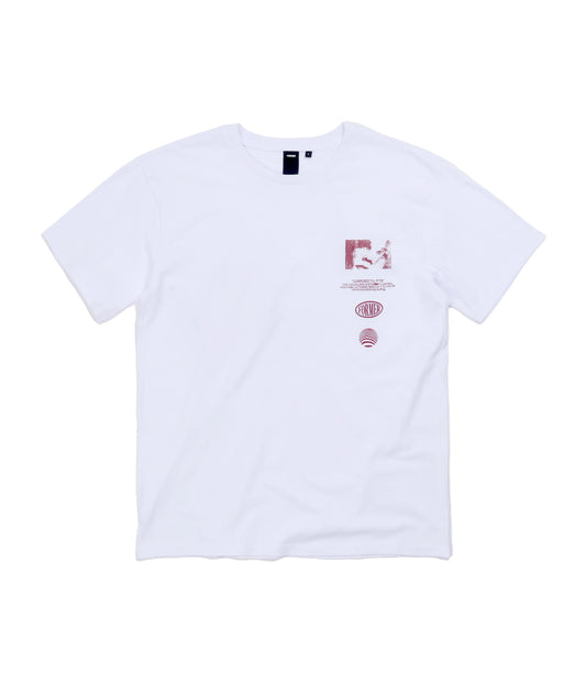 Former - RUPTURED T-SHIRT WHITE - WHITE - ARROW & BEAST