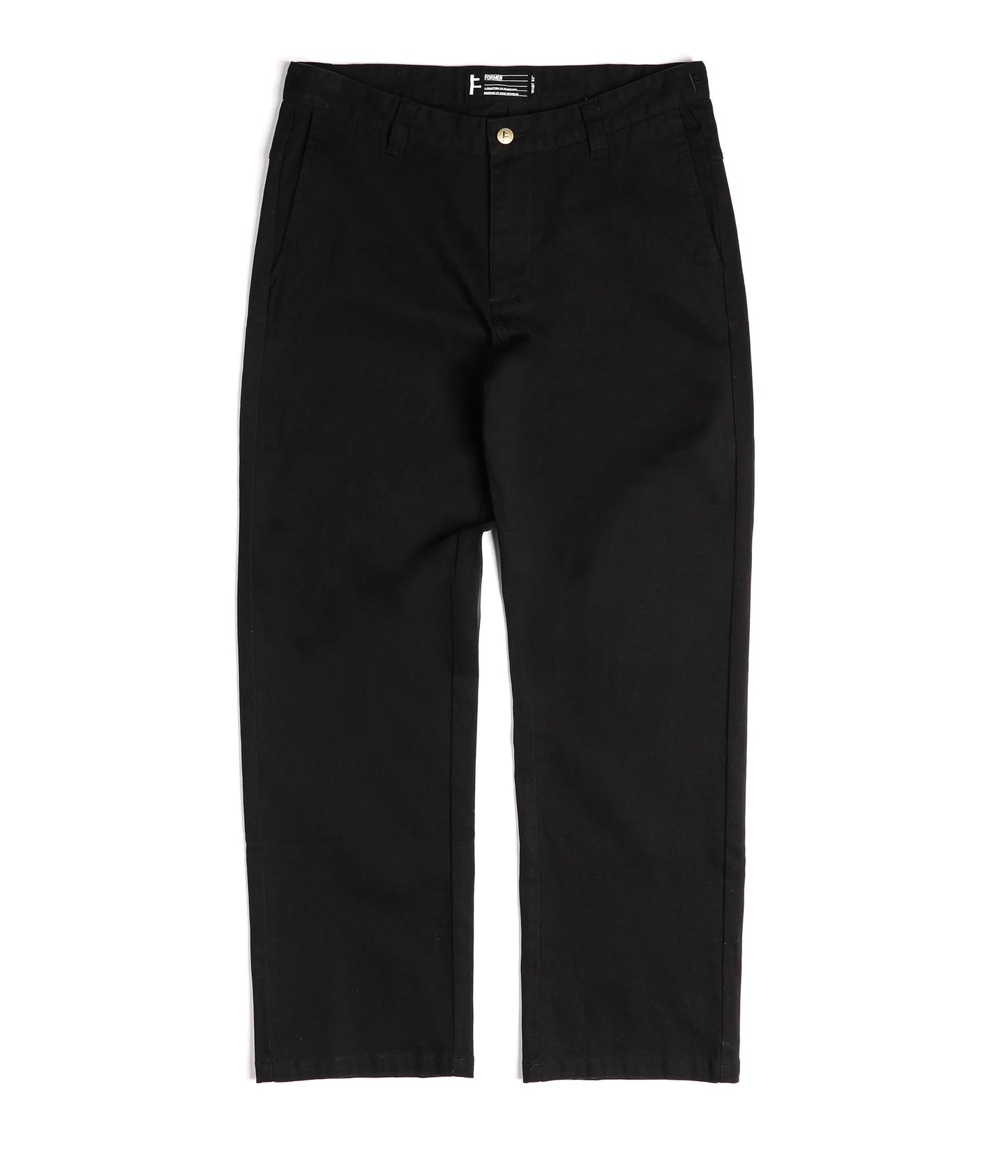 Former - CRUX PANT - STRAIGHT - BLACK - ARROW & BEAST