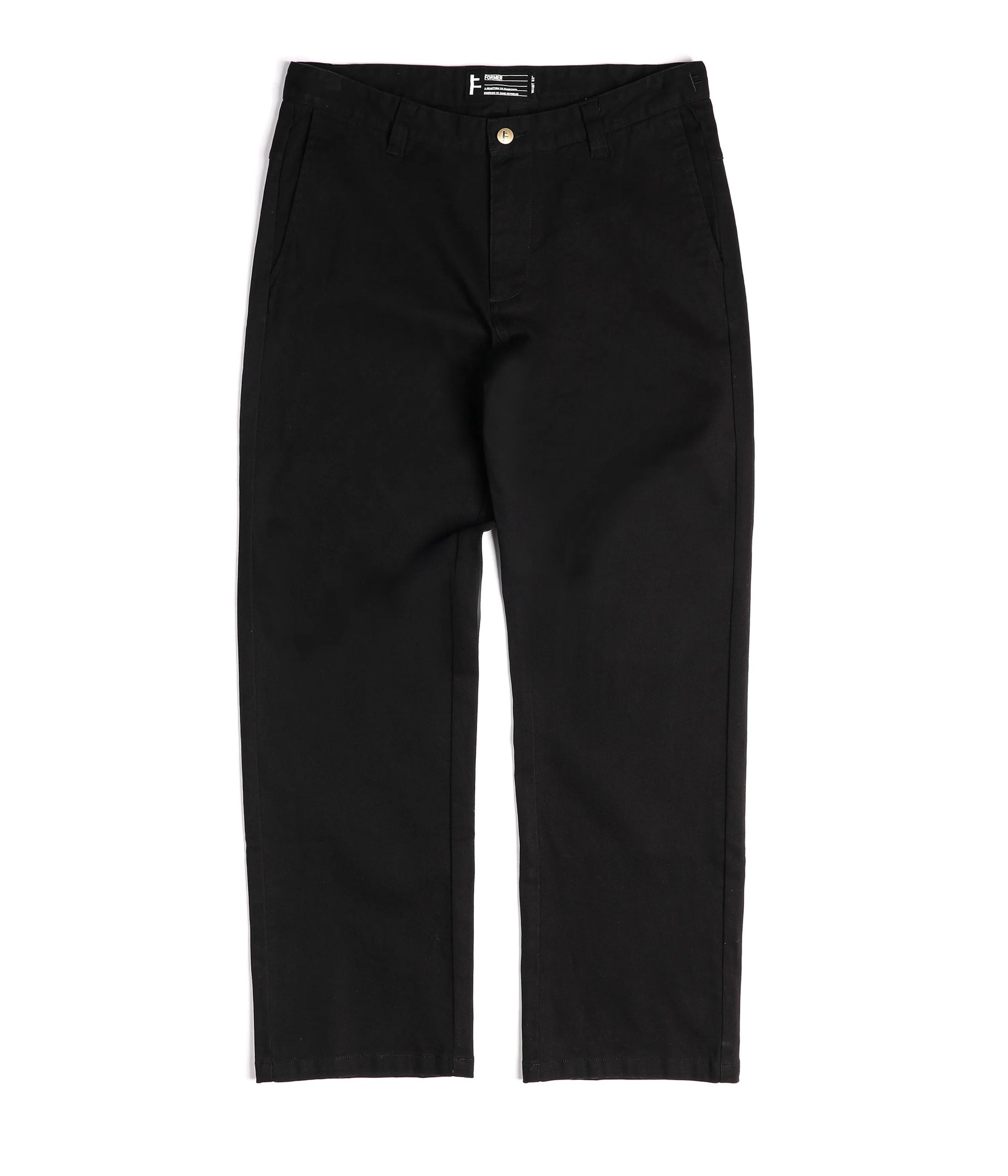 Former - CRUX PANT - STRAIGHT - BLACK - ARROW & BEAST